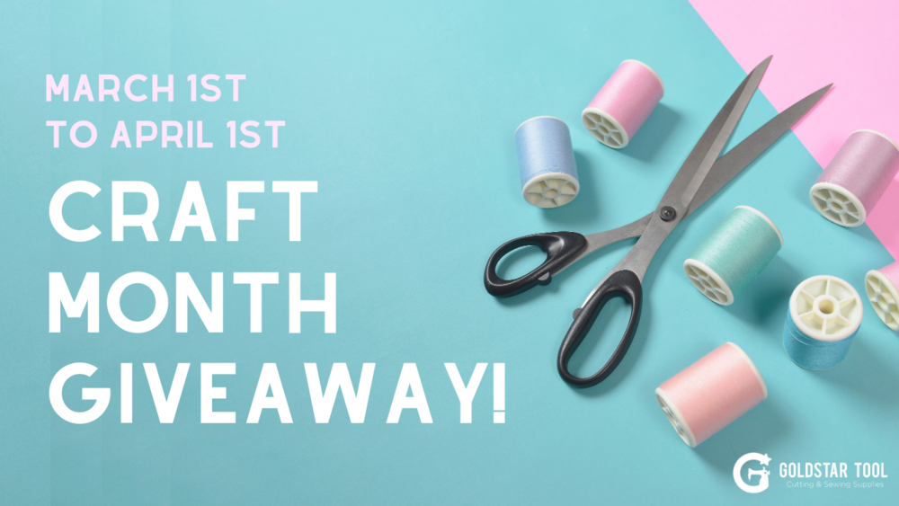 Join the National Craft Month Giveaway!